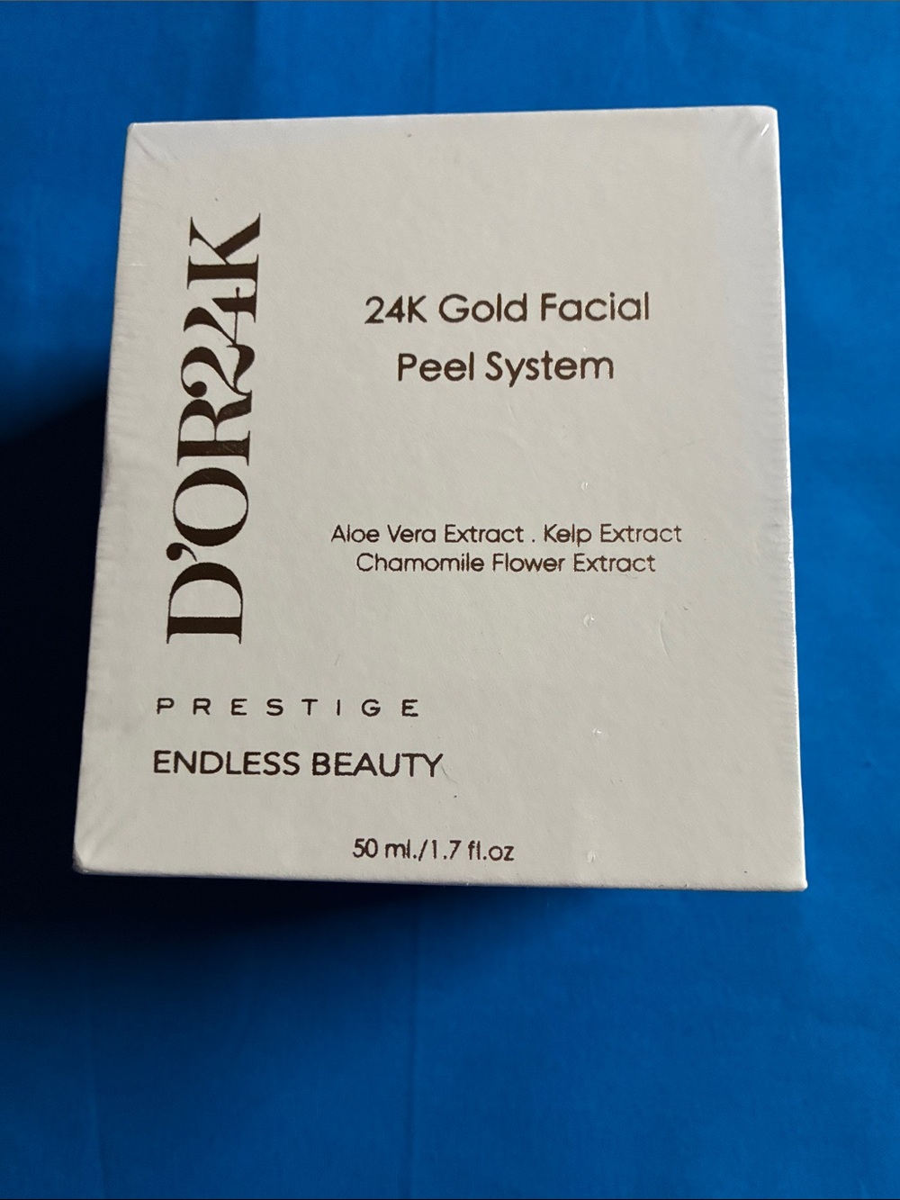 24K Gold Facial Peel System - White